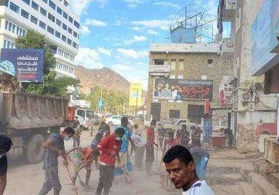 تستمر 10 أيام.. حملة نظافة جديدة بالمعلا (صور) 