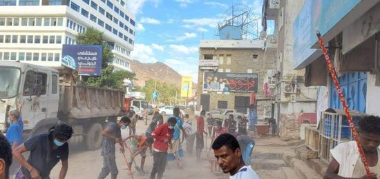 تستمر 10 أيام.. حملة نظافة جديدة بالمعلا (صور) 