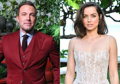 بالصور.. بن أفليك يحتفل بعيد ميلاد حبيبته أنا دي أرماس