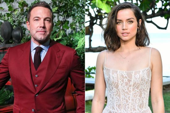 بالصور.. بن أفليك يحتفل بعيد ميلاد حبيبته أنا دي أرماس