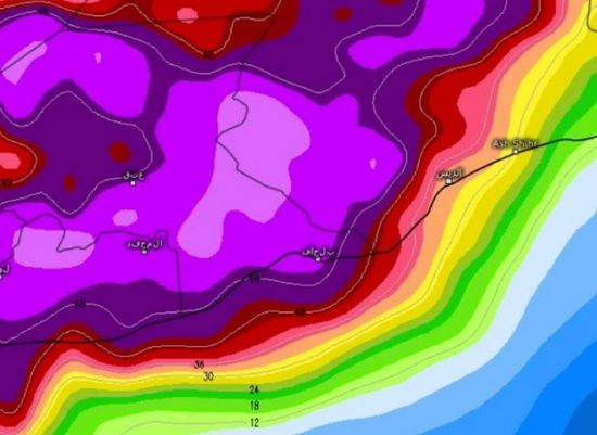 تحذيرات من أمطار غزيرة ببعض المحافظات