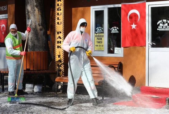 تركيا تُعلن 61 وفاة و1670 إصابة جديدة بكورونا