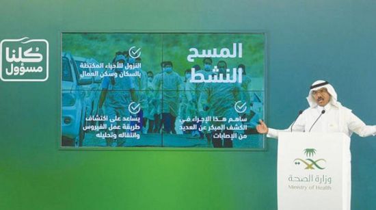  انطلاق المؤتمر الصحفي اليومي للصحة السعودية حول مستجدات كورونا