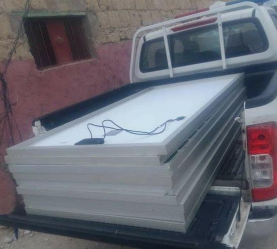 إحالة سارقي ألواح شمسية بمشروع خيري في الشحر للنيابة