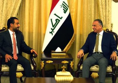 الكاظمي يبحث مع رئيس مجلس النواب العراقي جلسة التصويت على الحكومة