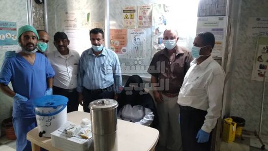 قسم بمستشفى ردفان لاستقبال حالات كورونا