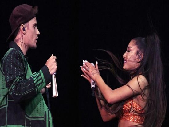 بسبب كورونا.. جاستين بيبر وأريانا جراندي يتعاونا في أغنية جديدة