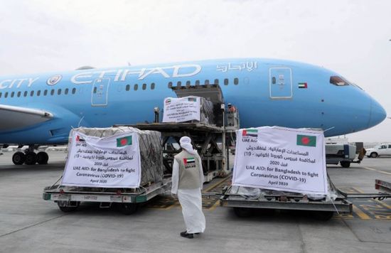  الإمارات تُرسل طائرة مساعدات إلى غينيا لدعمها في مواجهة كورونا