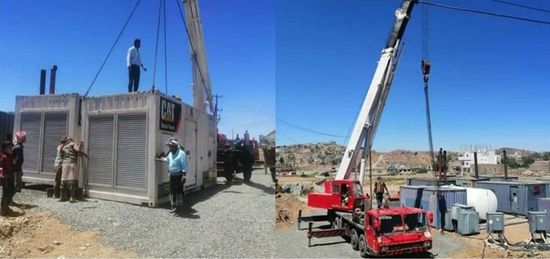 لرفع التيار.. إضافة مولدين لكهرباء الحد يافع