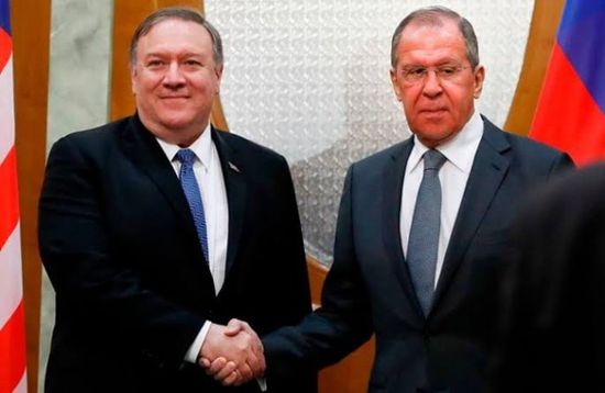 بومبيو ولافروف يبحثان أزمة كورونا والحد من التسليح