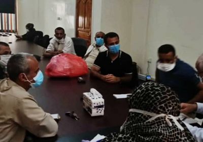 تجار السيلة يتعهدون بدعم الأطقم الطبية في عدن
