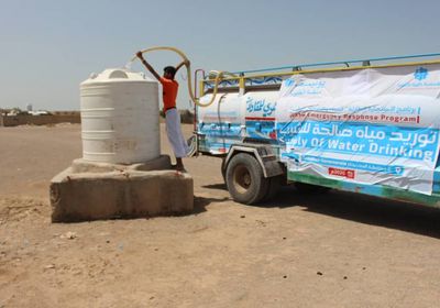 يونيسف: 182 ألف لتر مياه لنازحي حيس والخوخة يوميا