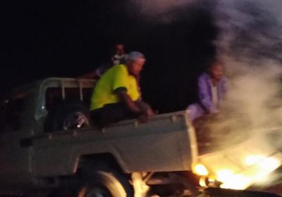 انطلاق حملة رش ضبابي في منطقة الخداد بلحج