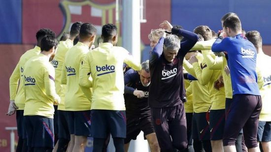 رسميا.. برشلونة يعلن موعد عودة لاعبيه للتدريبات