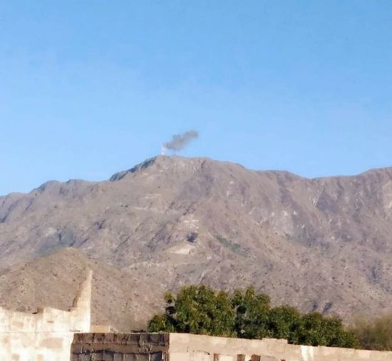 عاجل..التحالف يقصف مواقع مليشيا الحوثي في عقبة ثرة