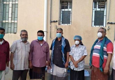 مستلزمات طبية من "انتقالي لحج" لحجر "ابن خلدون"