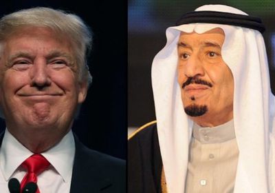 سلمان وترامب يتفقان على دفع جهود الحل السياسي باليمن