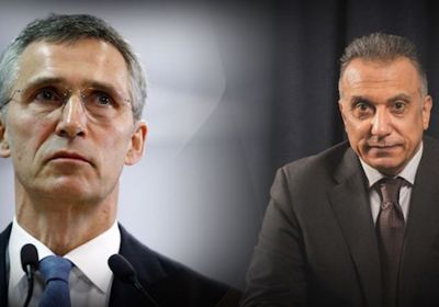 الكاظمي يدعو الأمين العام لحلف الناتو لزيارة العراق