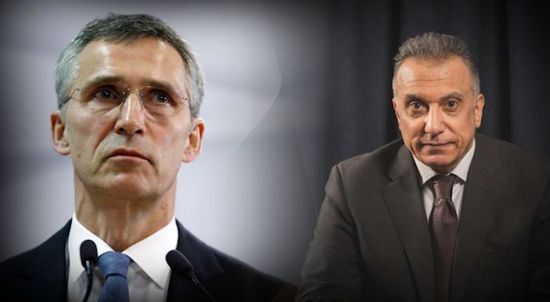 الكاظمي يدعو الأمين العام لحلف الناتو لزيارة العراق