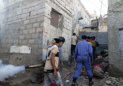 استجابة لمناشدات المواطنين.. استئناف حملة الرش في المعلا