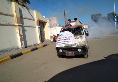 "الانتقالي" يكافح الأمراض الوبائية في خورمكسر(صور)