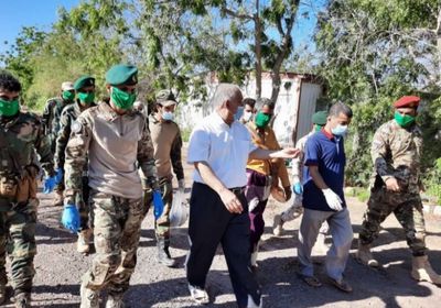 الوالي يفتتح سكن أطباء محجر كورونا بالبريقة