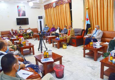 بن بريك: قرار "الإدارة الذاتية" جاء لإنقاذ الجنوب من مافيا الفساد (صور)