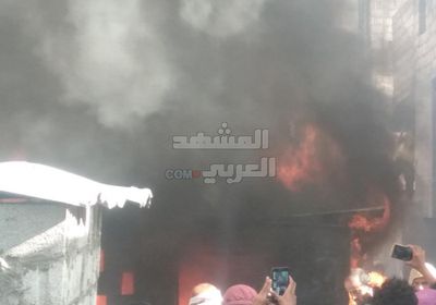 حريق يدمر مولدا للكهرباء بمنزل في الحبيلين