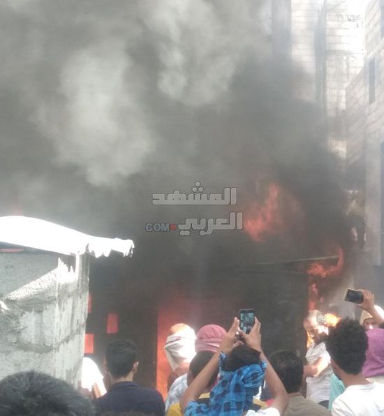 حريق يدمر مولدا للكهرباء بمنزل في الحبيلين