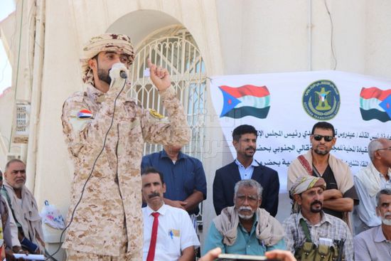 المقاومة الجنوبية بحضرموت تؤيد "الإدارة الذاتية" (صور)