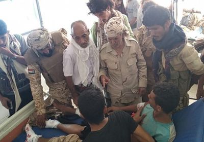 الحوتري يزور جرحى القوات الجنوبية بمستشفى الرازي بجعار