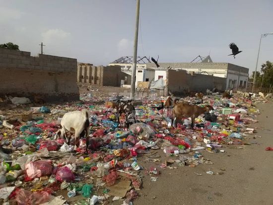 عودة ظاهرة أكوام القمامة إلى جعار