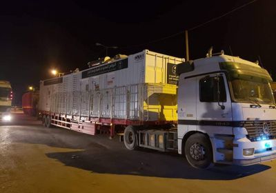 بدعم سعودي.. تزويد محطة الغيضة بمولدين كهربائيين (صور)