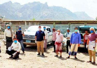 انتقالي الضالع يُحاصر كورونا بحملة توعوية