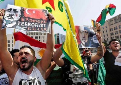 تظاهرات في تركيا ضد جرائم أردوغان في حق الأكراد