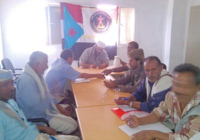 "انتقالي لودر" يناقش آليات تمكين الإدارة الذاتية بالمديرية