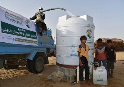 ضخ 294 ألف لتر مياه إلى حجة