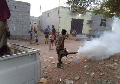 للأسبوع الثاني.. تواصل جهود مكافحة الأوبئة بعمران (صور)