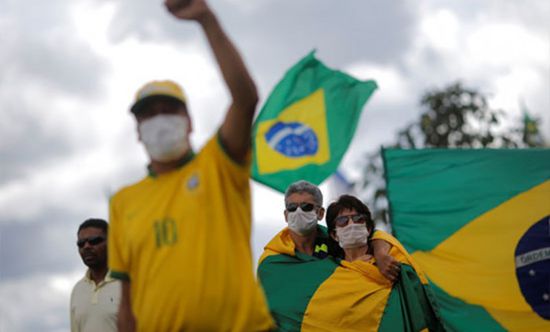 البرازيل تسجل 1179 وفاة و17408 إصابة بكورونا اليوم