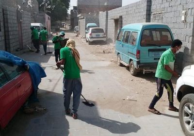 "سلمان للإغاثة" ينقل المخلفات من دار سعد والشيخ عثمان