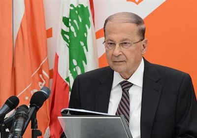  الرئيس اللبناني يلتقي قائد قوات اليونيفيل في القصر الرئاسي