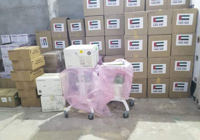 بالصور.. الإمارات تؤهل "صحة وادي حضرموت" لمجابهة كورونا