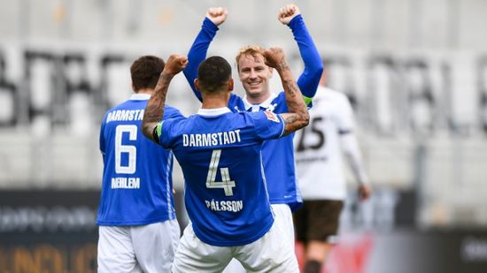 دارمشتاد يكتسح سانت باولي برباعية نظيفة في دوري الدرجة الثانية الألماني