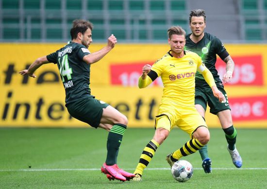دورتموند يحقق الفوز الثاني تواليا بعد عودة البوندسليجا على حساب فولفسبورج
