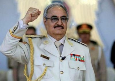 حفتر: سنقاوم الاستعمار التركي في ليبيا حتى نرده ذليلًا