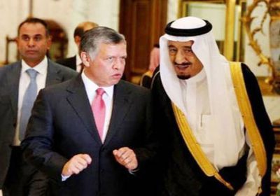  ملك السعودية يهنئ نظيره الأردني بمناسبة ذكرى استقلال بلاده