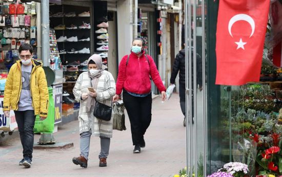  تركيا تُسجل 32 وفاة و1141 إصابة جديدة بفيروس كورونا