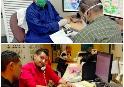 استعدادات لتشغيل توربين جديد بمحطة الحسوة