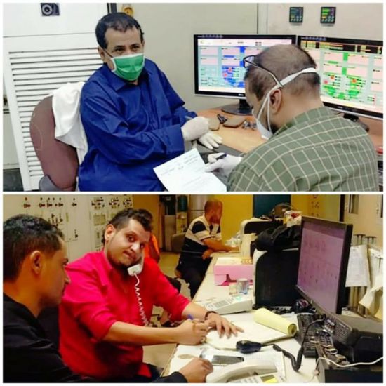 استعدادات لتشغيل توربين جديد بمحطة الحسوة