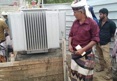 الحوتري يشرف على تشغيل محول كهرباء "باجدار"